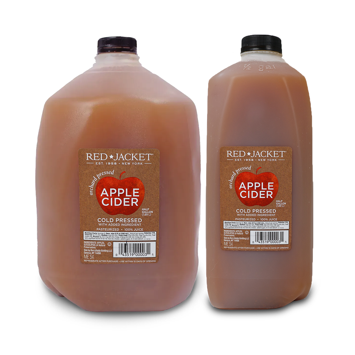 Naturally Preserved Apple Cider