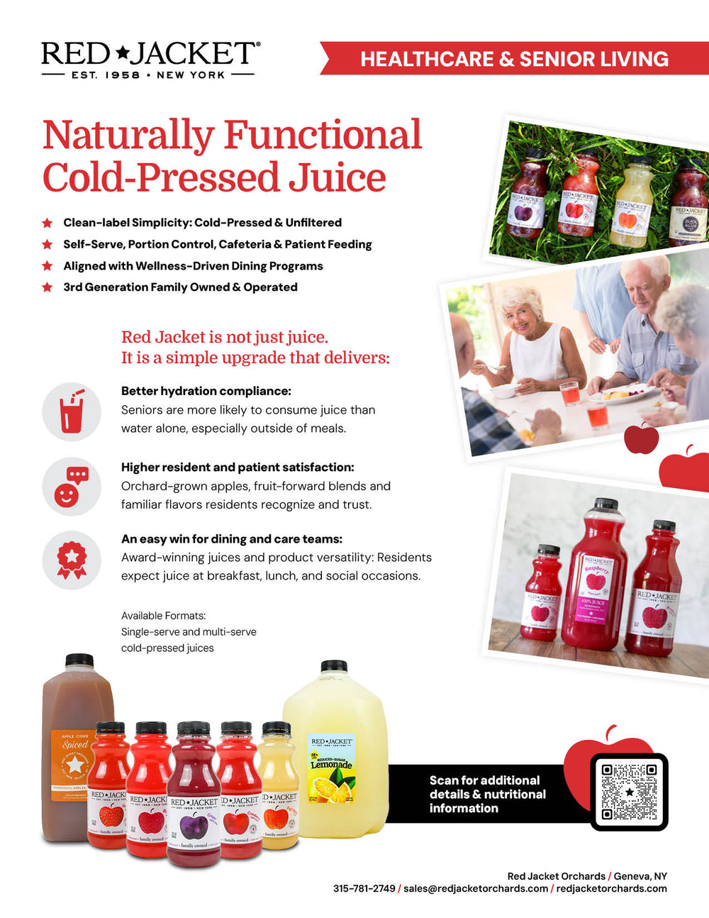 Healthcare & Senior Living Audience Specific Sell Sheet