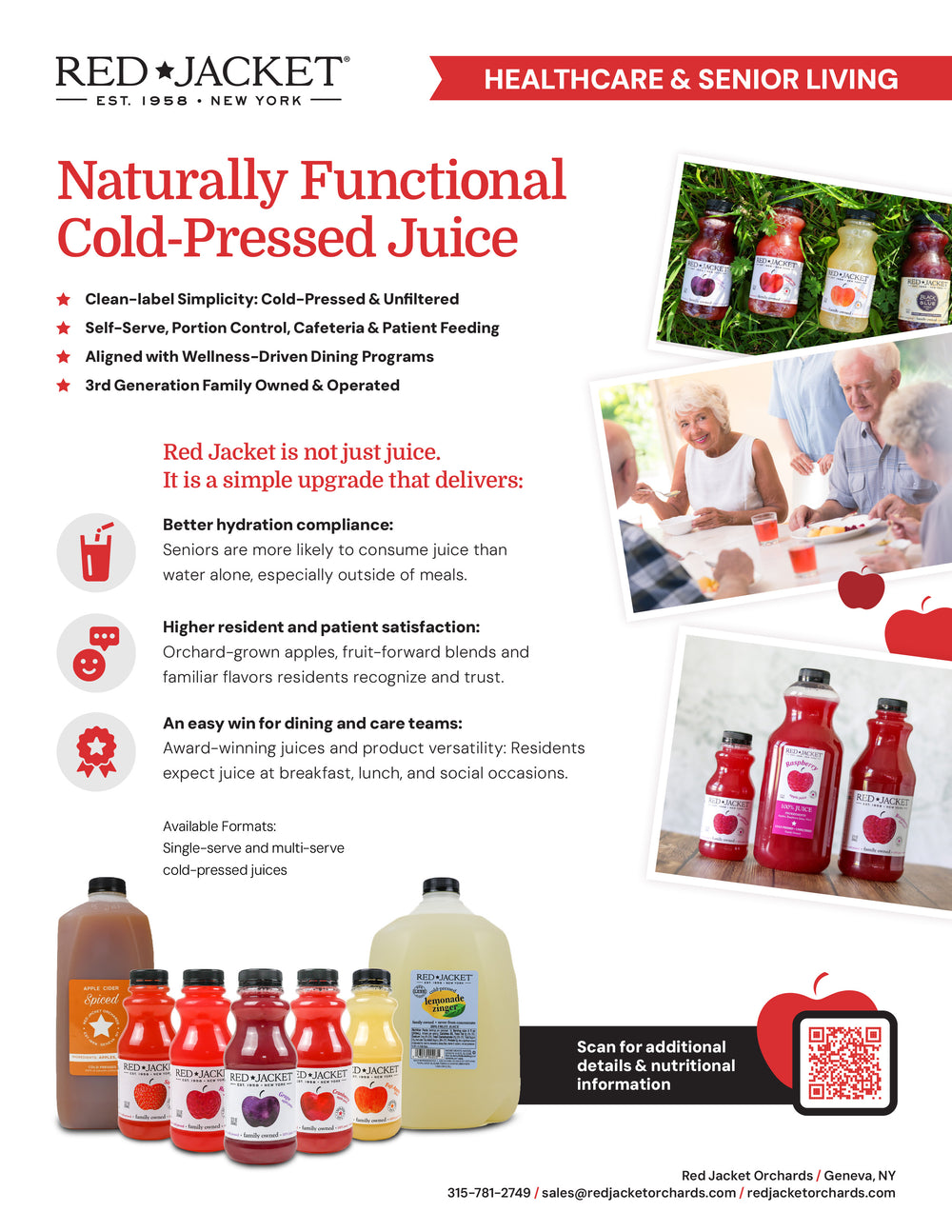 Healthcare & Senior Living Audience Specific Sell Sheet